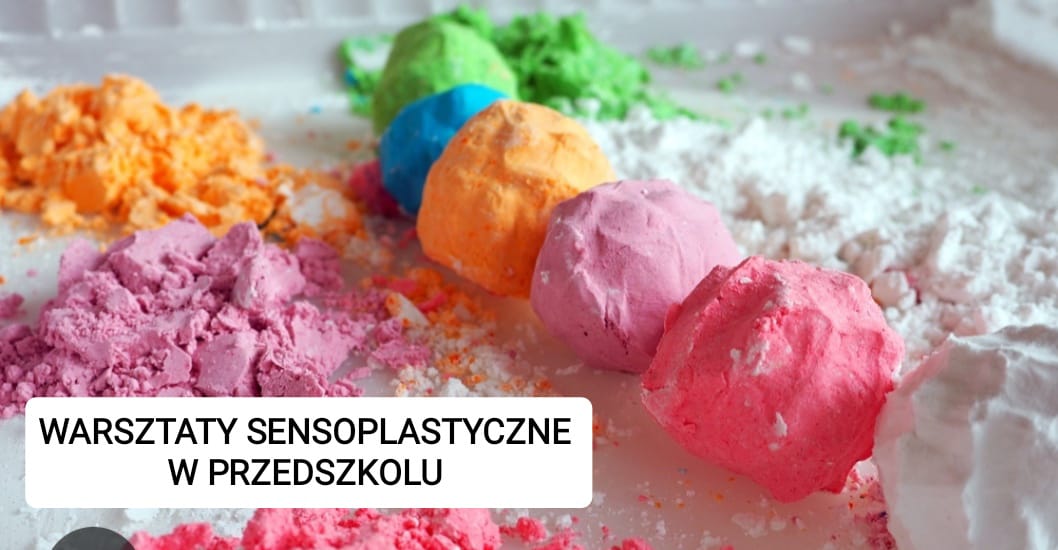 Warsztaty sensoplastyczne w przedszkolu