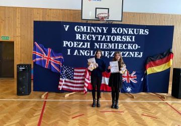 V Gminny Konkurs Recytatorski Poezji Niemiecko - i Anglojęzycznej