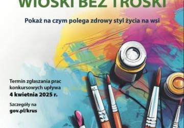 XV Ogólnopolski Konkurs Plastyczny dla Dzieci pod hasłem: „Wioski bez troski”