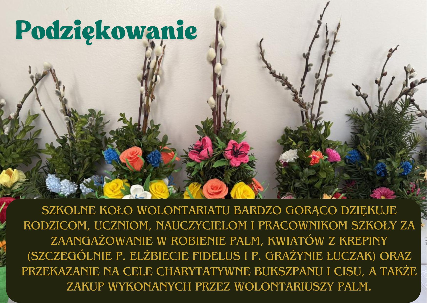 Podziękowanie :)