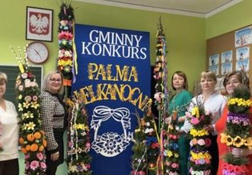KONKURS ,,PALMA WIELKANOCNA'' - etap gminny
