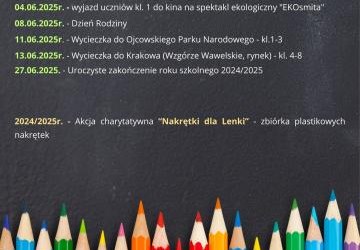 Kalendarium - Maj/Czerwiec