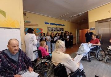 Majówka w szpitalu na Oddziale Opieki Paliatywnej w Makowie Podhalańskim
