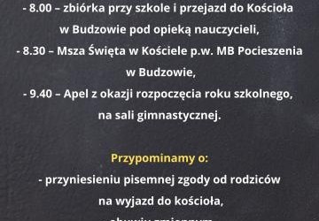 Inauguracja Roku Szkolnego 2025/2026