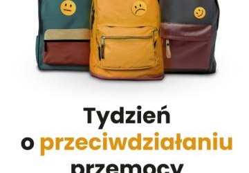 Tydzień Przeciwdziałania Przemocy Rówieśniczej