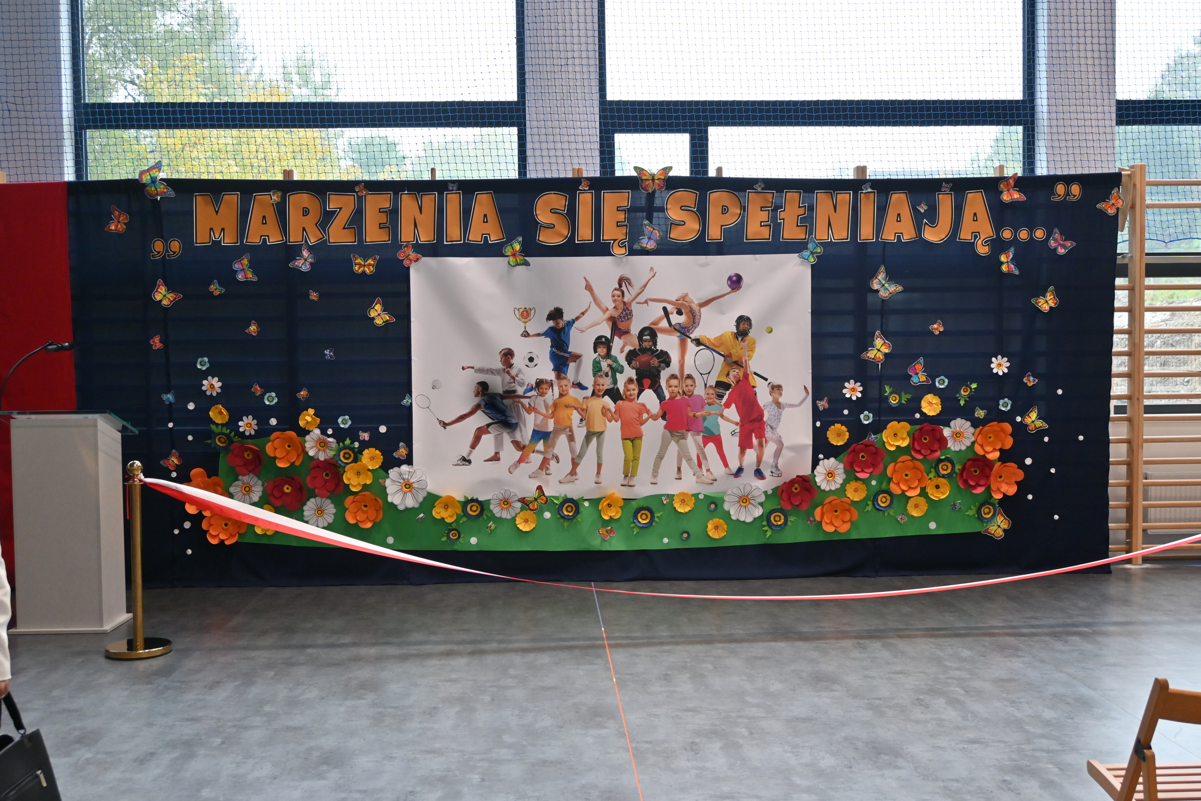 UROCZYSTOŚĆ OTWARCIA SALI GIMNASTYCZNEJ