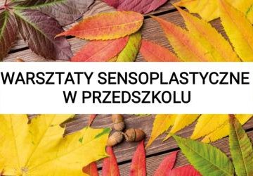 Warsztaty SENSOPLASTYCZNE – „Odbijanie liści” 🍂