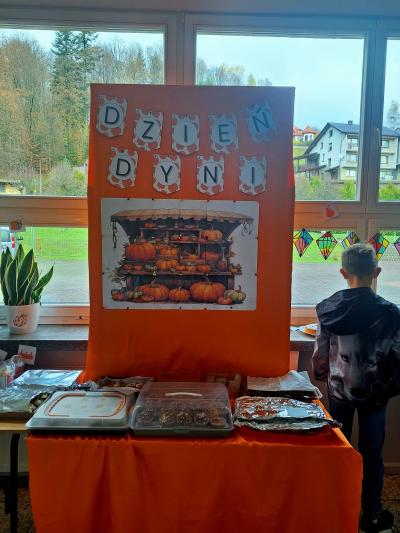 Stoisko z okazji Dnia Dyni.