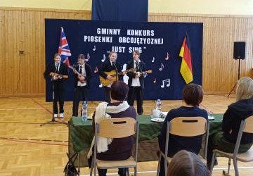 Gminny Konkurs Piosenki Obcojęzycznej „Just sing”