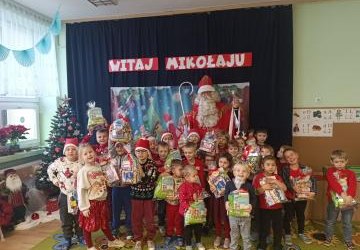 Święty Mikołaj w przedszkolu