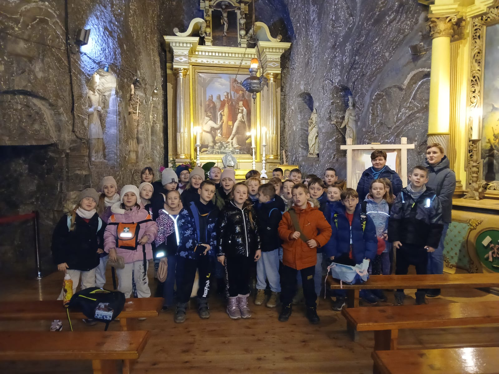 Wyjazd klas I-III do Kopalni Soli w Bochni