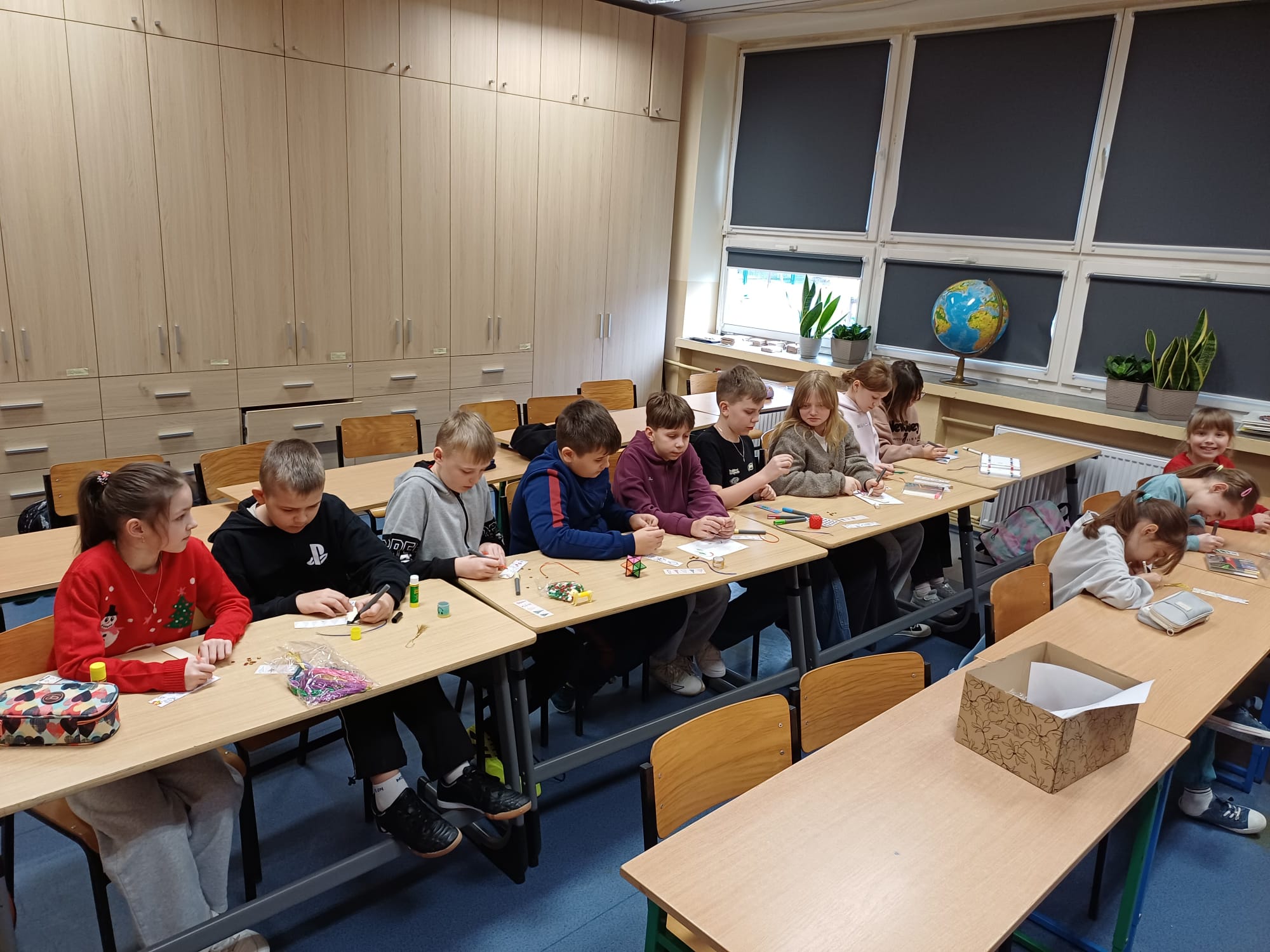 Bożonarodzeniowe stacje - kl. 4-8