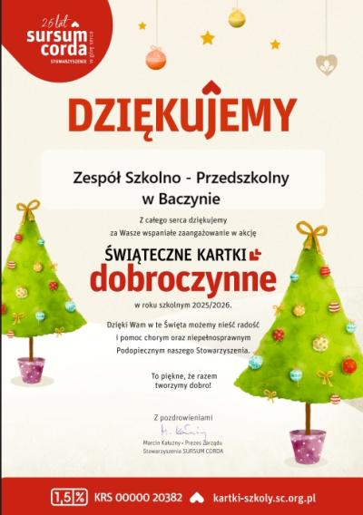 Podziękowanie za udział w akcji Kartki Dobroczynne Sursum Corda..jpg