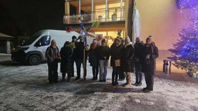 Kolędnicy z gwiazdą