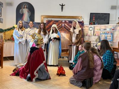 Aniołowie, Święta Rodzina, Królowie, Pasterze, rodzina.