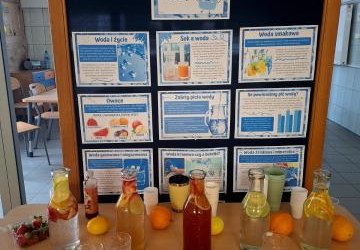 Akcja promująca zdrowe nawyki związane z prawidłowym nawodnieniem organizmu.