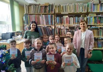 Wizyta uczniów kl. 1 w bibliotece