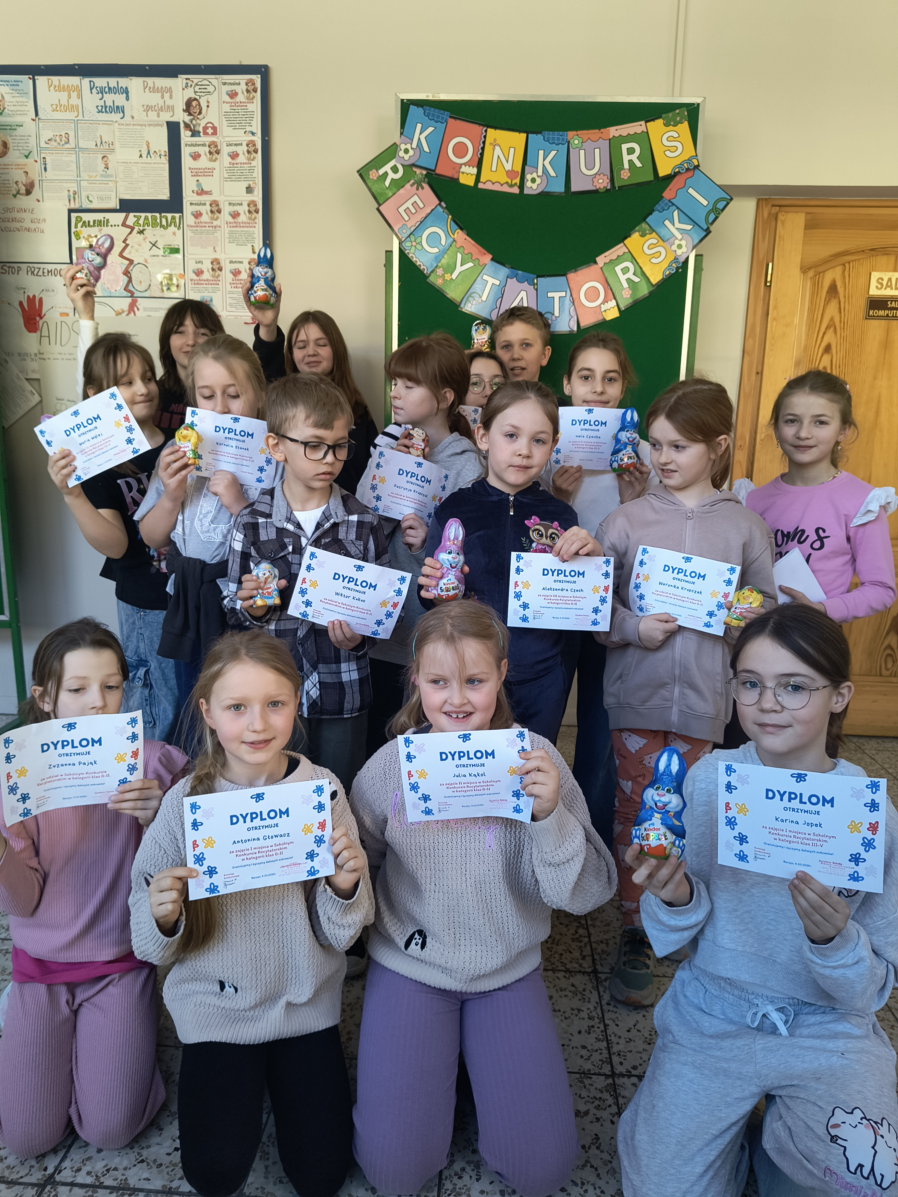 Konkurs Recytatorski - etap szkolny