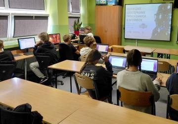 Warsztaty dla uczniów kl. 4-8 w ramach projektu 